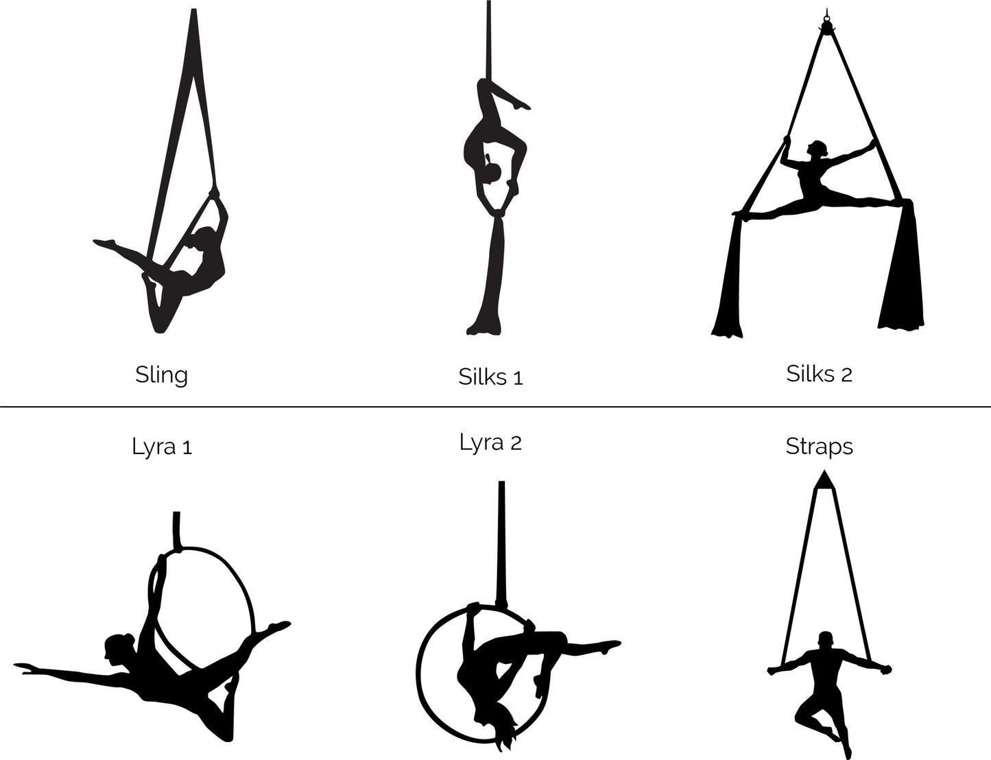 Aerialist image options