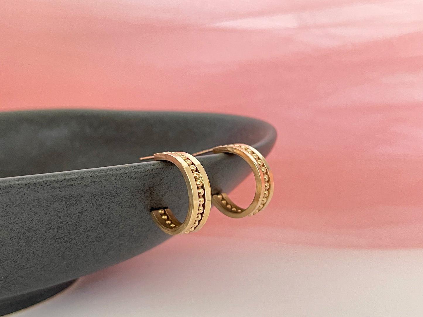 Modern Statement Hoop Earrings