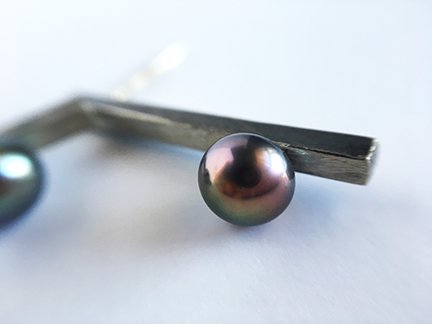 Modern Pearl Earrings