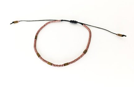 Rose Gold & Hematite Bracelet