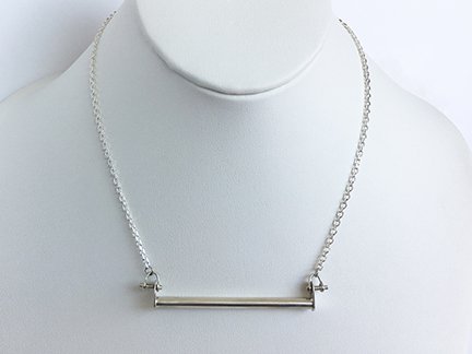 Trapeze Bar Necklace