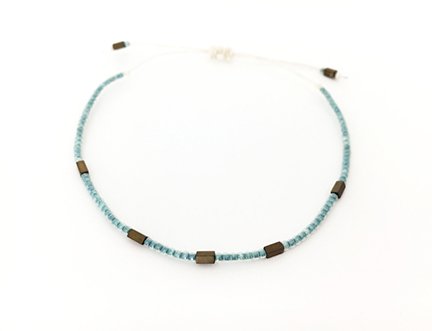 Turquoise & Hematite Bracelet