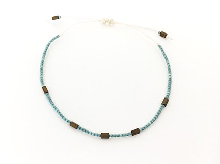Turquoise & Hematite Bracelet