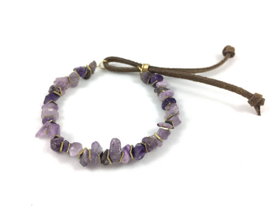 amethyst_leather_adjustable_braclet_chakra