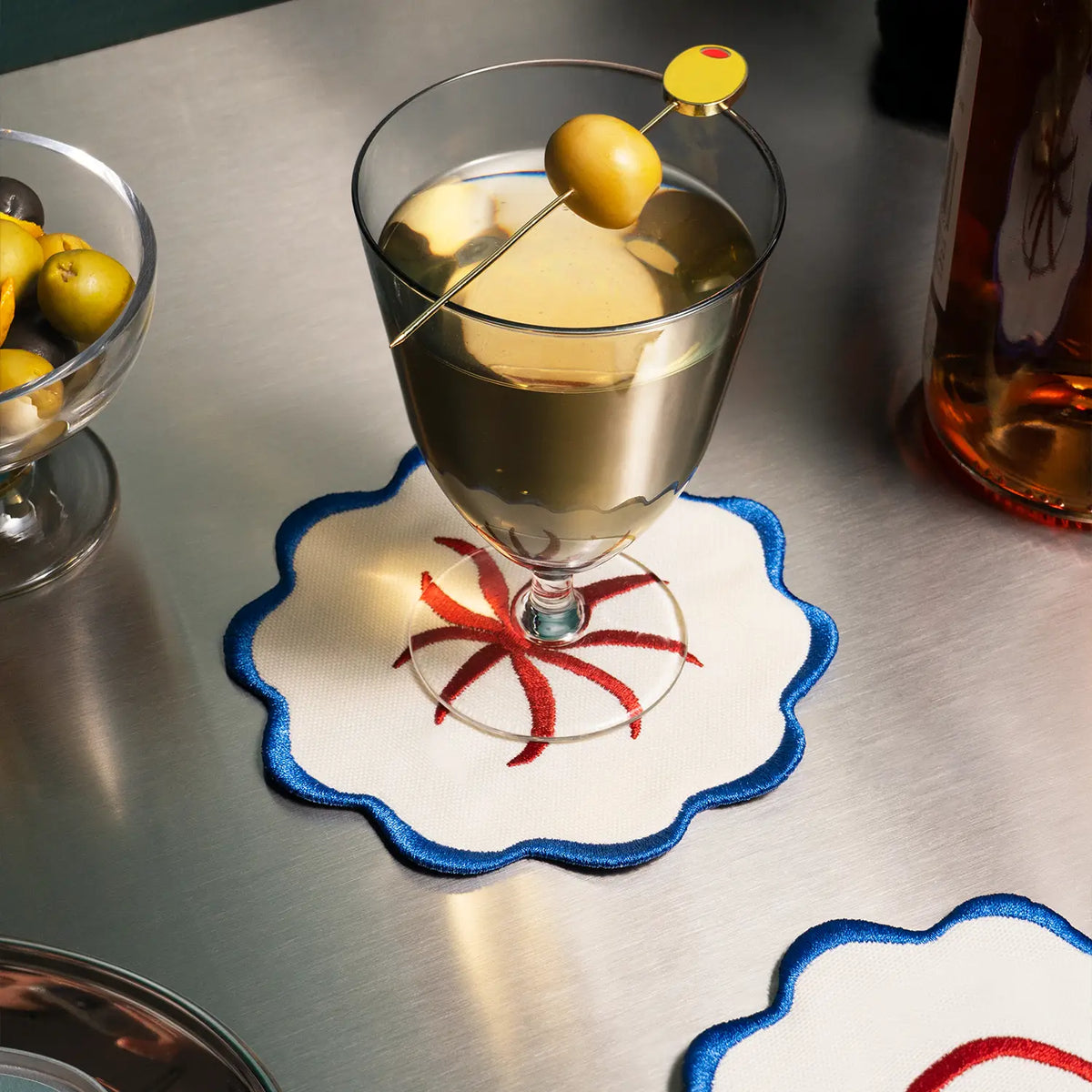 Octaevo Cocktail Coasters - Amalfi (Set of 4)