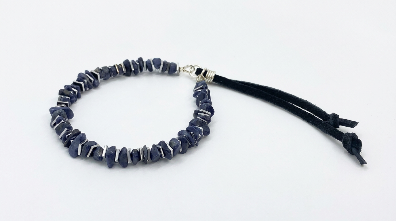 Sapphire Adjustable Bracelet — view 1