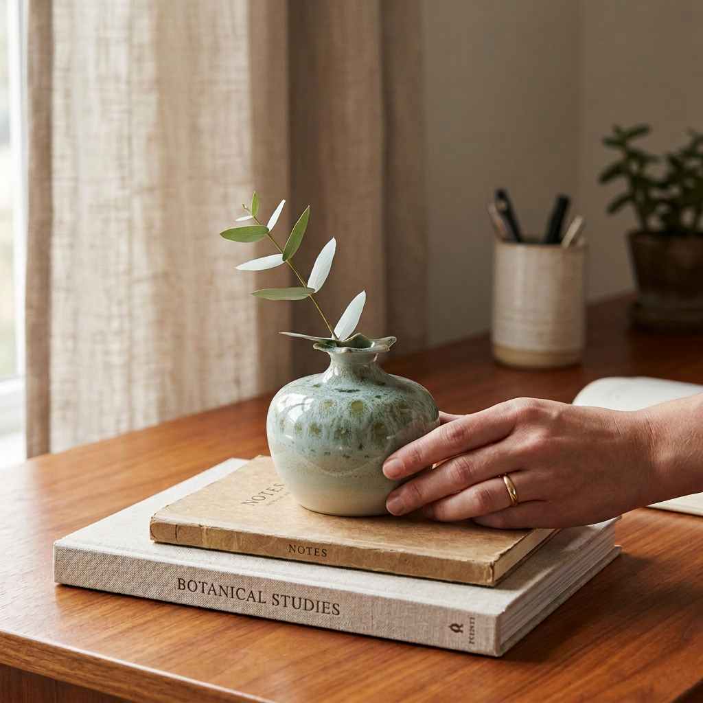 Home & Lifestyle Pom Bud Vase — view 3