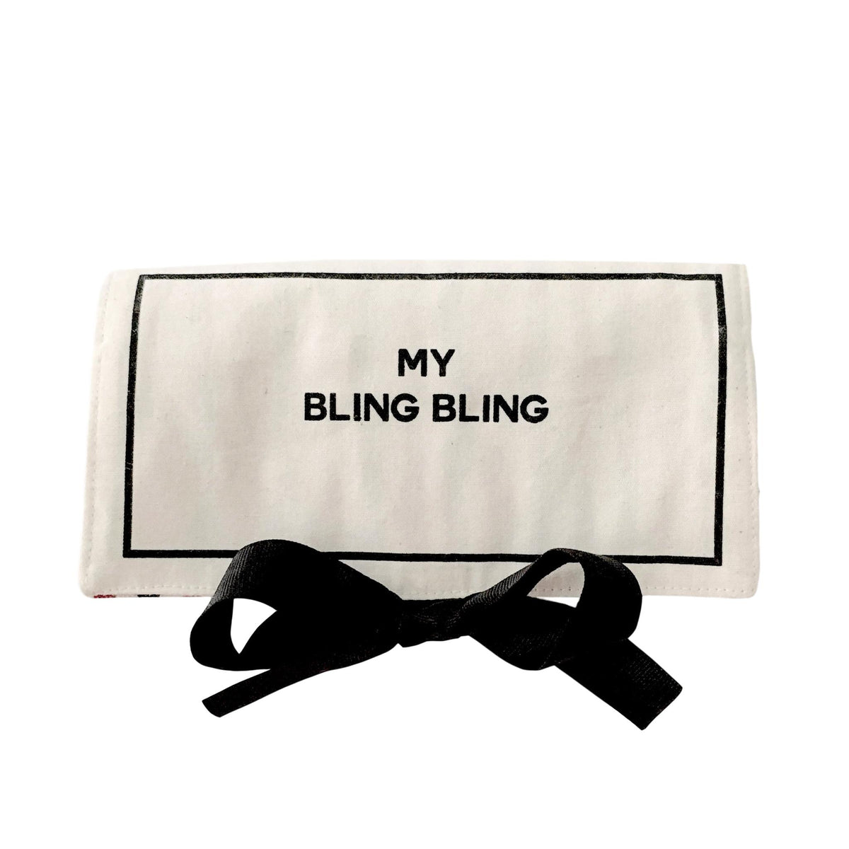 Jewelry Organizer, Travel Pouch – Bling Bling – Cream