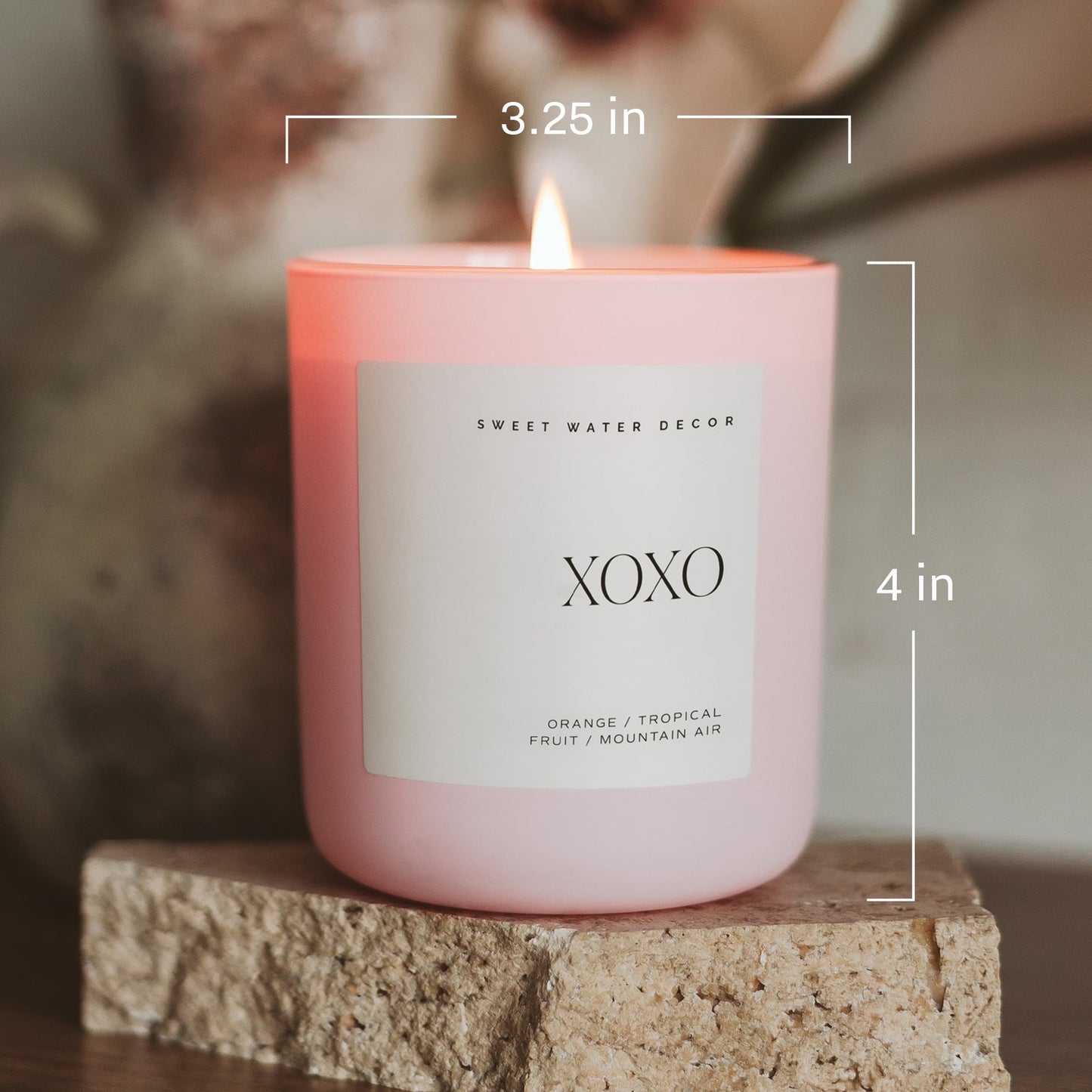 Girl Mama Soy Candle - Pink Matte Jar - 15 oz