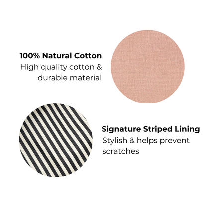 Passport Pouch – Pink/Blush