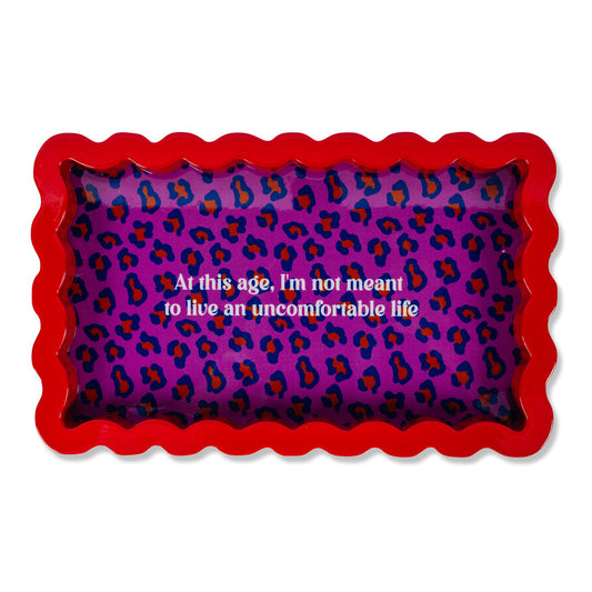Uncomfortable Lacquer Tray