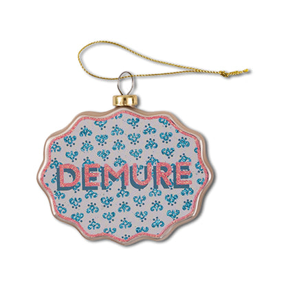Scallop Ornament - Demure