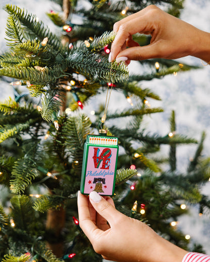 Matchbook Ornament - Philadelphia