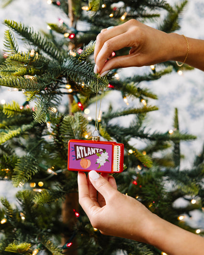 Matchbook Ornament - Atlanta