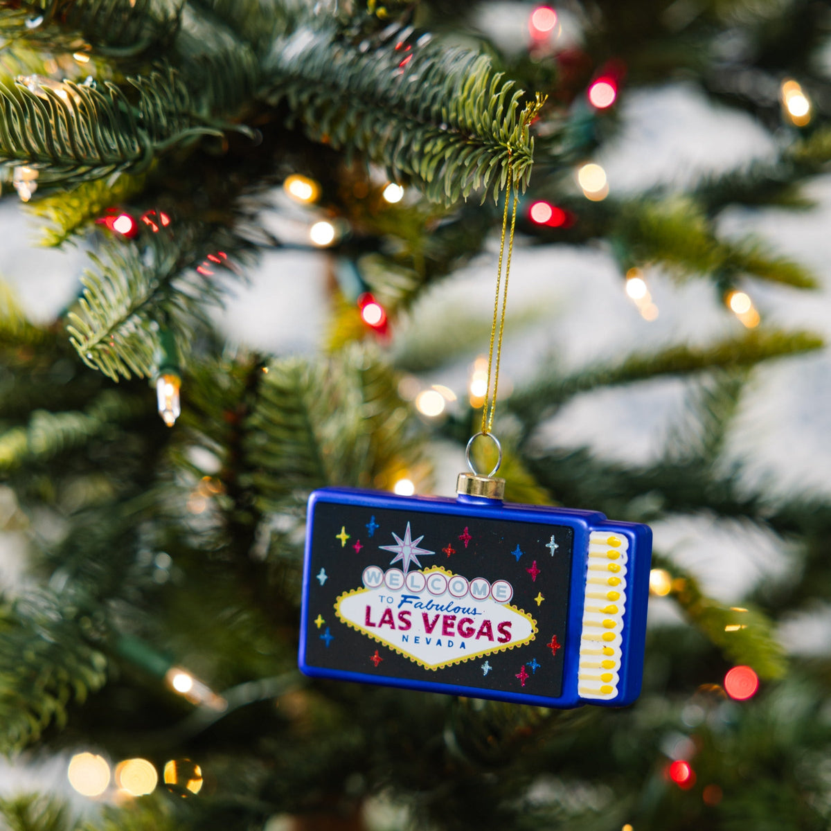 Matchbook Ornament - Las Vegas