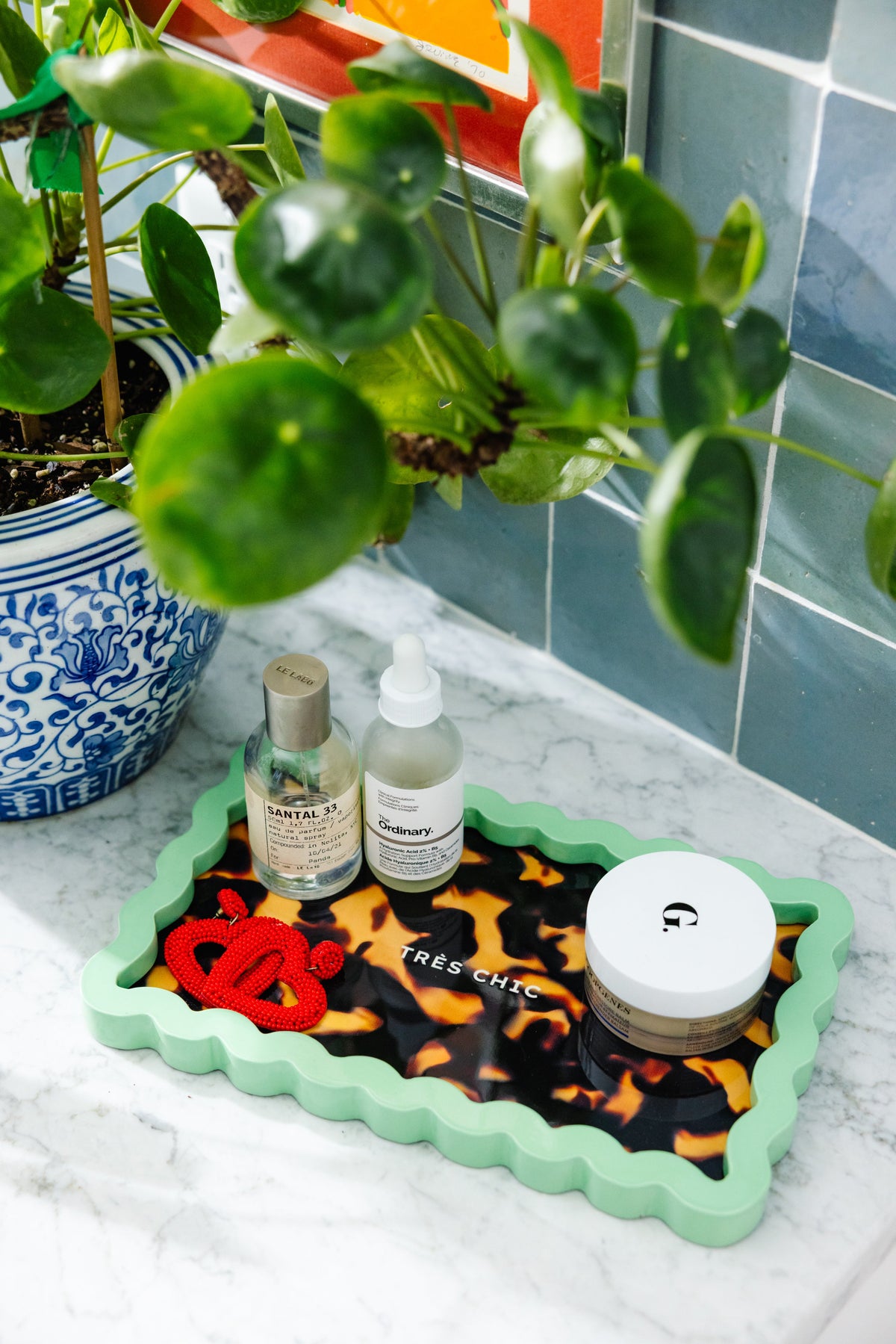 Tres Chic Lacquer Tray