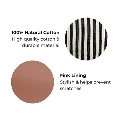 Couture Jewelry Roll, Medium – Striped