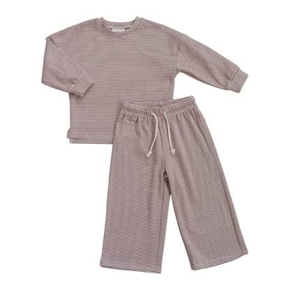 Striped Loungewear Set