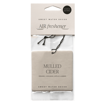 Mulled Cider Hanging Air Freshener