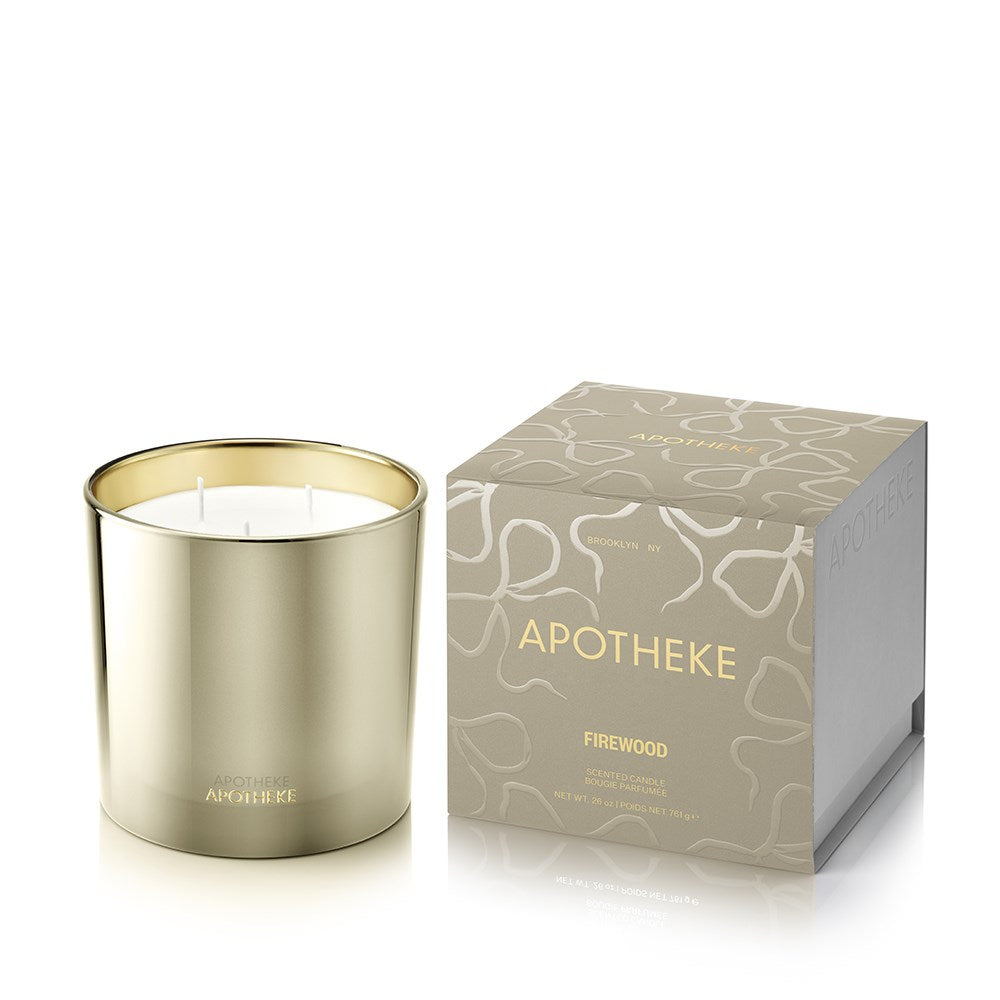Firewood 3-Wick Candle