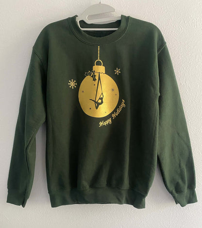 Forest Green Christmas Ornament Circus Shirt