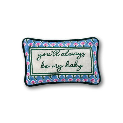 Be My Baby Mini Needlepoint Pillow