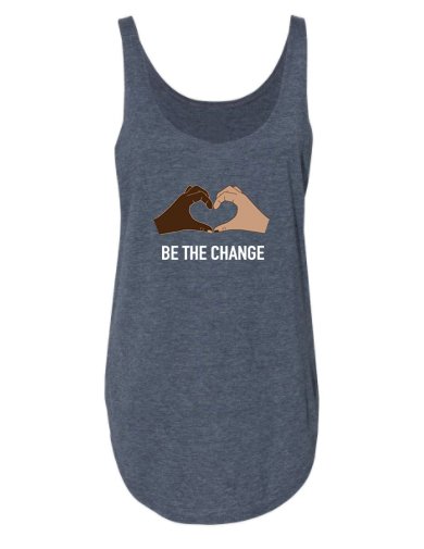 Be The Change Heart Hands Shirt
