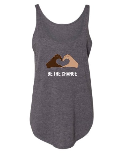 Be The Change Heart Hands Shirt