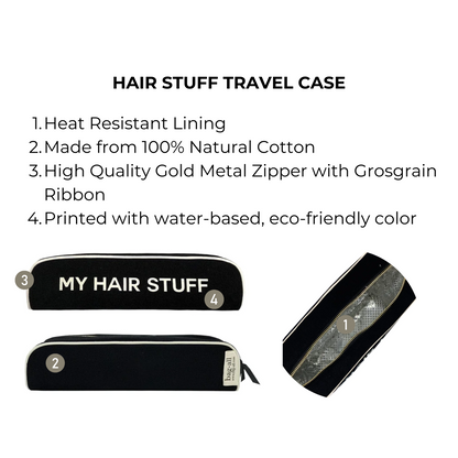 Hair Stuff Travel Case – Black