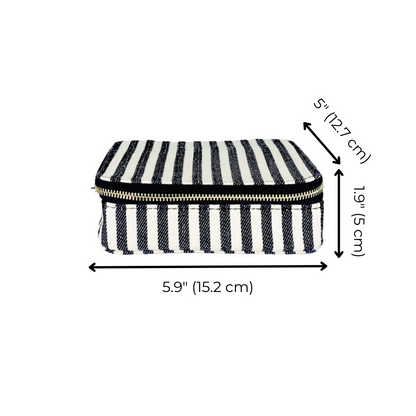 Large Cosmetics/Trinket Box – Striped