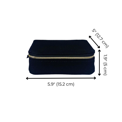 Large Cosmetics/Trinket Box – Black
