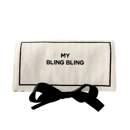 Jewelry Organizer, Travel Pouch – Bling Bling – Cream