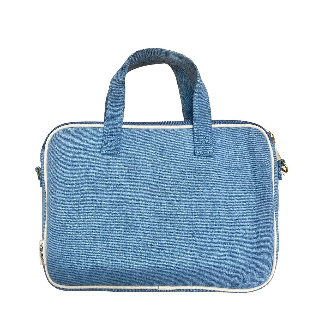 Laptop Case 13", Handle & Charger Pocket – Denim
