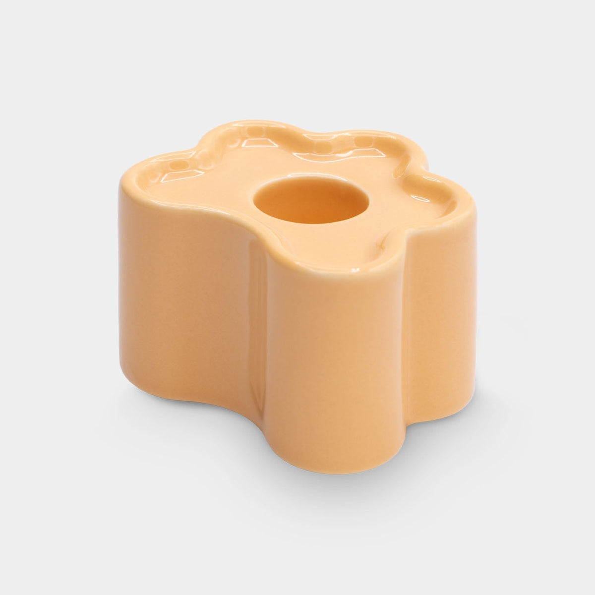 OCTAEVO Flora Candle Holder Small - Orange