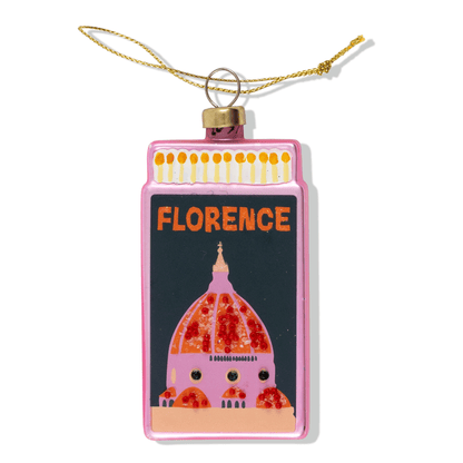 Matchbook Ornament - Florence