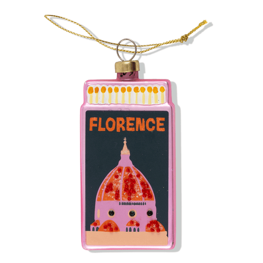 Matchbook Ornament - Florence