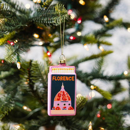 Matchbook Ornament - Florence