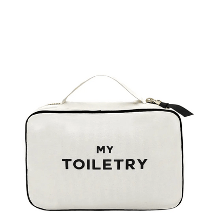 Folding/Hanging Toiletry Case – Cream