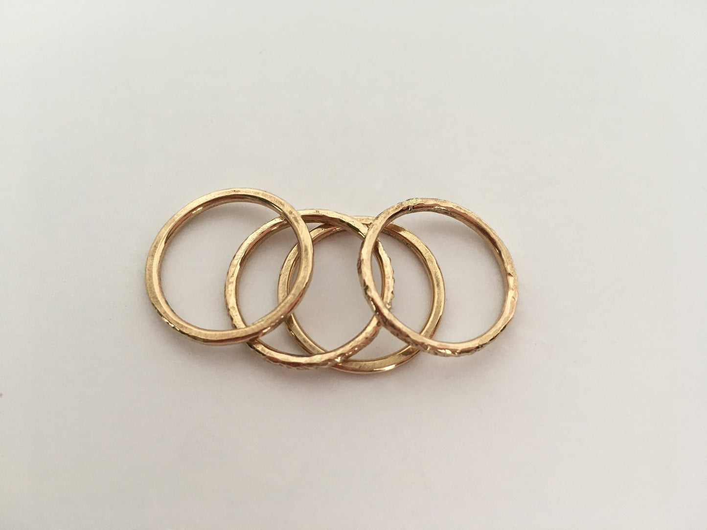 Gold Stacking Ring