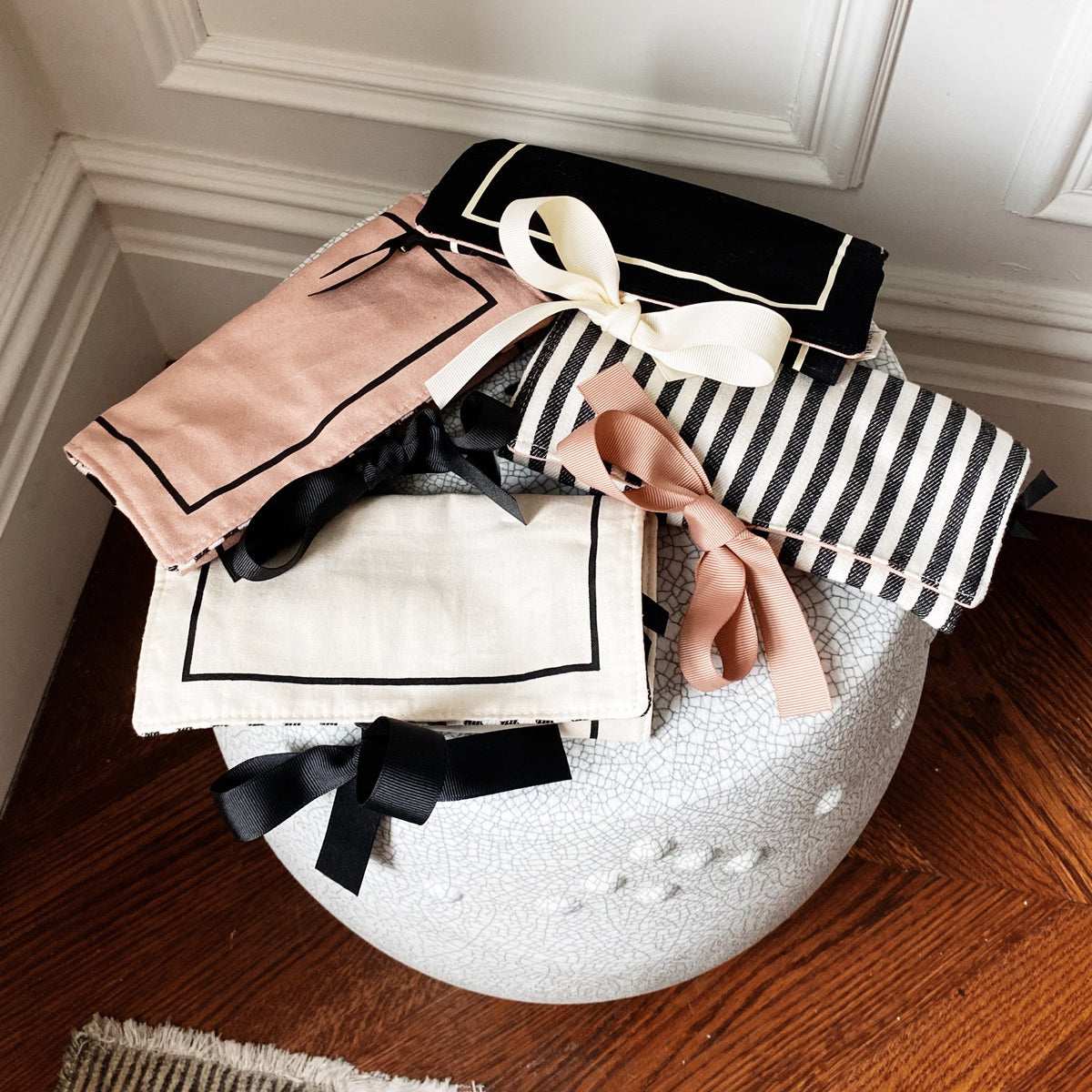 Couture Jewelry Roll, Medium – Striped