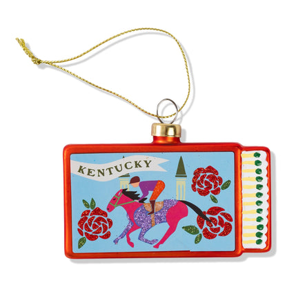 Matchbook Ornament - Kentucky