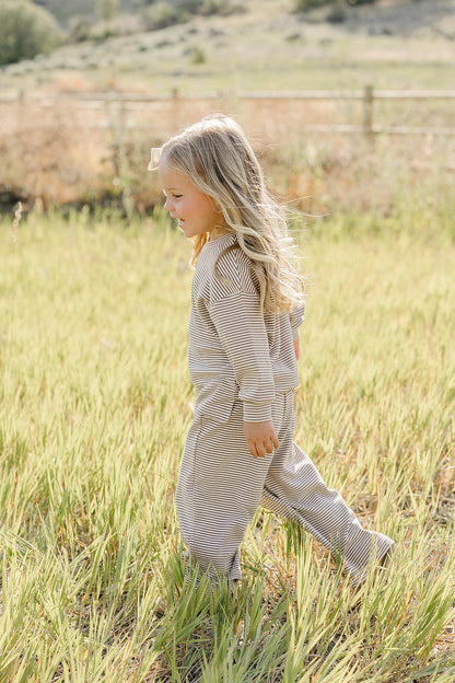 Striped Loungewear Set