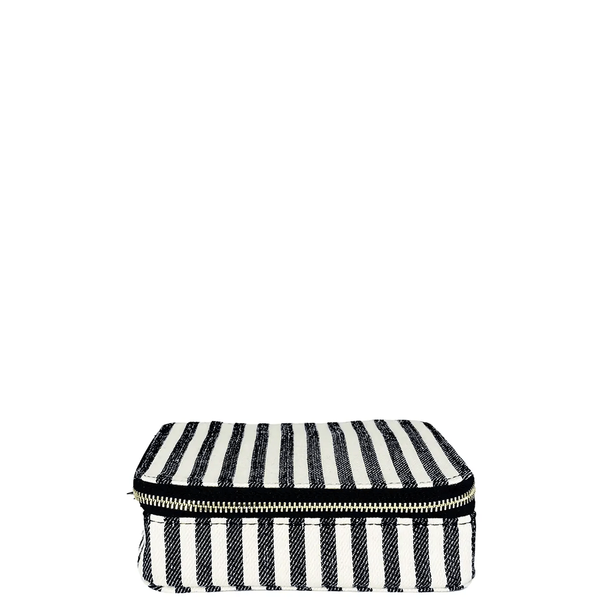Large Pill Travel Case with Individual Daily Pill Organizer – Striped