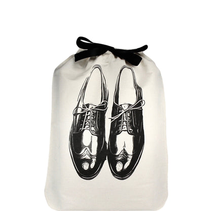 Men's Shoe Bag – Cream