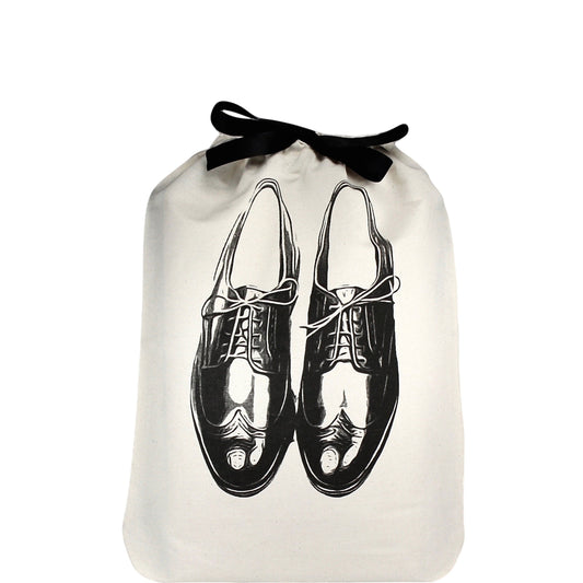 Men's Shoe Bag – Cream