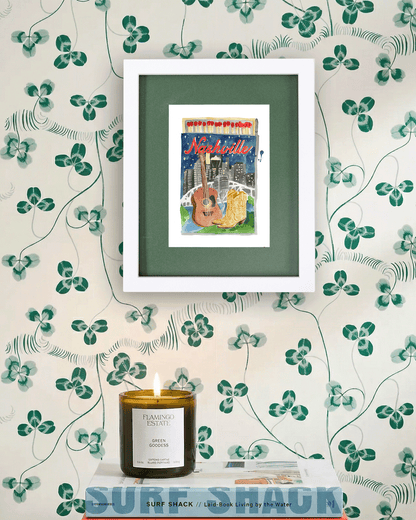 Nashville Matchbook Art Print