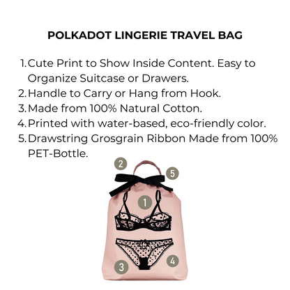 Women's Travel Set 4-pack, Pink/Blush