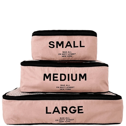 Best Packing Cubes, 3-pack – Pink/Blush