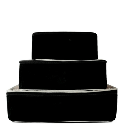 Personalized Packing Cubes, 3-pack – Black