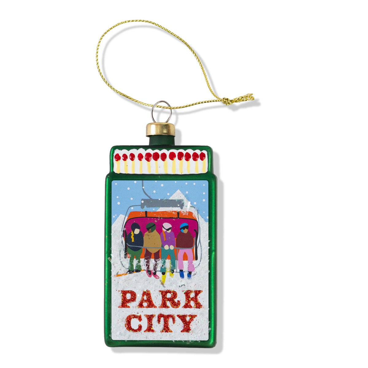Matchbook Ornament - Park City